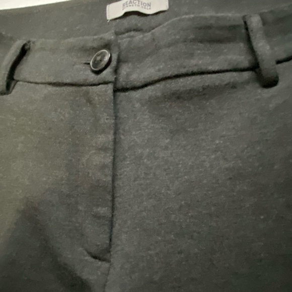 Kenneth Cole Womens Grey Soft Stretch Knit Office Casual Straight Leg Pant-Sz-14 - Picture 6 of 16